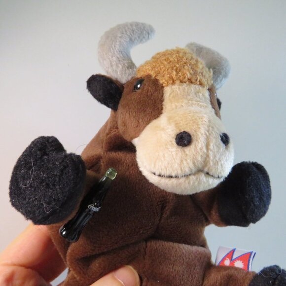 YAK Coca Cola 1999 plush beans 6" tall stuffed animal name brand - Picture 2 of 10